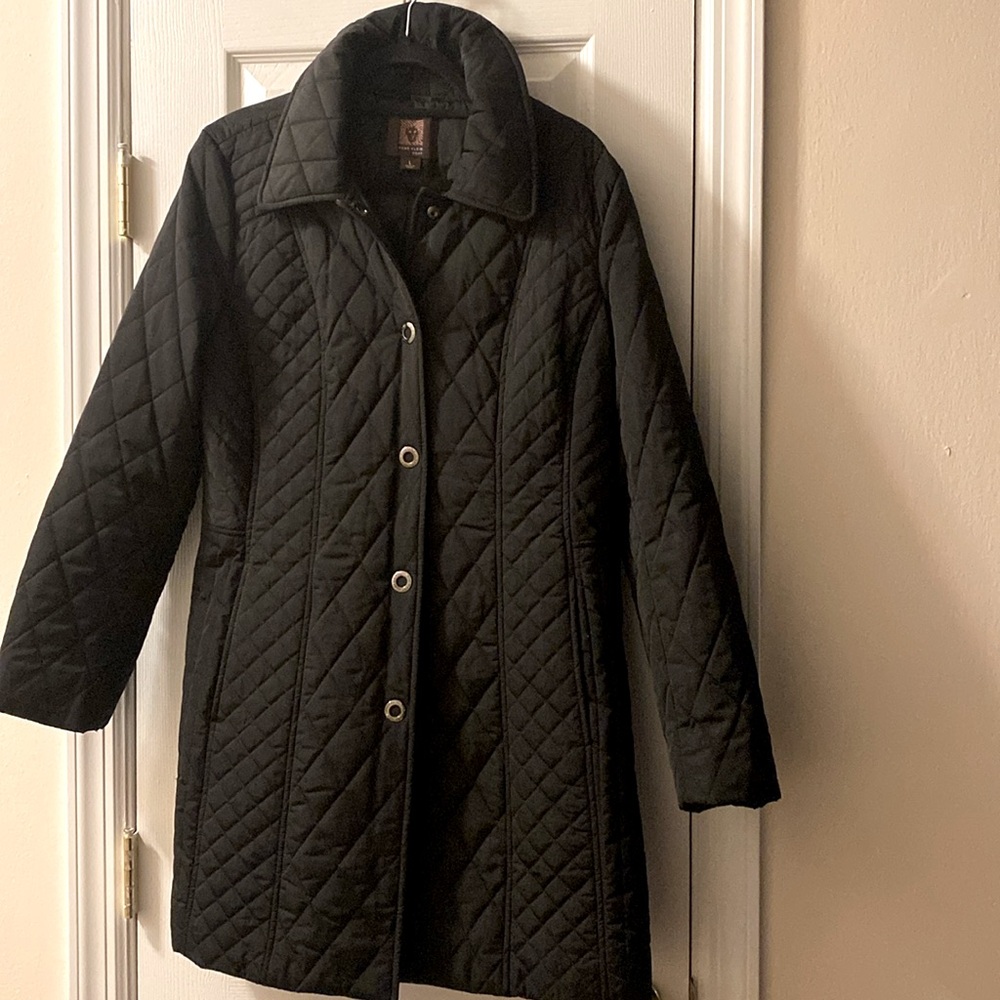 Anne Klein polyester filled coat  👜 👠